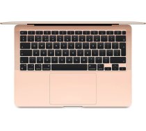 Apple | MacBook Air | Gold | 13.3 " | IPS | 2560 x 1600 | Apple M1 | 8 GB | SSD 256 GB | Apple M1 7-core GPU | GB | Without ODD | macOS | 802.11ax | Bluetooth version 5.0 | Keyboard     language English | Keyboard backlit | Warranty 12 month(s) | Battery 