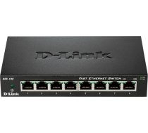 D-Link Ethernet Switch DES-108/E	 Unmanaged, Desktop, 10/100 Mbps (RJ-45) ports quantity 8