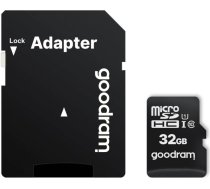 Goodram 32GB microSDHC class 10 UHS I + adapter M1AA-0320R12