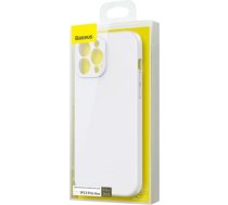 Baseus iPhone 13 Pro Max case Liquid Silica Gel Protective White (ARYT000502)