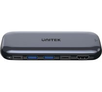 Unitek HUB USB-C STORAGE M.2, HDMI, USB-C PD 100W, D1046A