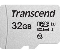 Transcend MEMORY MICRO SDHC 32GB W/ADAPT/C10 TS32GUSD300S-A TRANSCEND