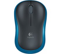 Logitech Wireless Mouse M185 BLUE EWR2 910-002236