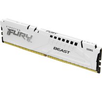 Kingston Technology FURY Beast 16GB 5600MT/s DDR5 CL40 DIMM White XMP KF556C40BW-16