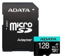 Adata MEMORY MICRO SDXC 128GB W/AD./AUSDX128GUI3V30SA2-RA1 ADATA