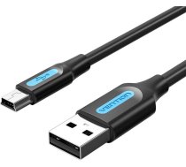Vention USB 2.0 A to Mini-B cable Vention COMBD 0.5m Black PVC