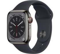 Apple Watch Series 8 GPS+Cellular 41mm Graphite Steel Midnight MNJJ3FD/A