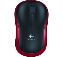 Logitech Wireless Mouse M185 RED EWR2 910-002237