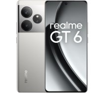 Realme GT 6 17.2 cm (6.78") Dual SIM Android 14 5G USB Type-C 12 GB 256 GB 5500 mAh Silver ART#261788