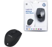 Logilink | Bluetooth Laser Mouse; | Maus Laser Bluetooth mit 5 Tasten | wireless | Black ID0032A