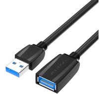 Vention Extension Cable USB 3.0 male USB to female USB Vention VAS-A45-B300 1m (Black) VAS-A45-B100