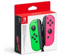 Nintendo Switch Joy-Con Controller Pair - Neon Green / Neon Pink (L + R) - 212021 - Nintendo Switch