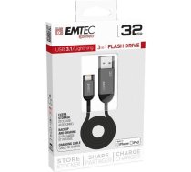 Emtec USB FlashDrive Lightning 32GB EMTEC T750 USB3.1 Dual ECMMD32GT753A