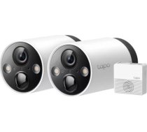 Tp-Link Wireless Security Dual Camera In-and-Outdoor Tapo C420S2 White EU TP-TAPOC420S2-WHT