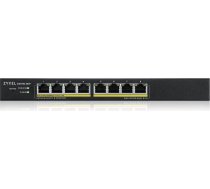 Zyxel GS1915-8EP Managed L2 Gigabit Ethernet (10/100/1000) Power over Ethernet (PoE) Black GS1915-8EP-EU0101F