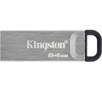 Kingston USB Flash Drive DataTraveler Kyson 64 GB, USB 3.2 Gen 1, Black/Grey DTKN/64GB