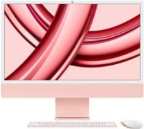Apple iMac 24” 4.5K Retina,   M3 8C CPU, 8C GPU/8GB/256GB SSD/Pink/INT MQRD3ZE/A