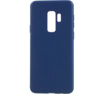 Evelatus Samsung Galaxy S9 Plus Premium Soft Touch Silicone Case Midnight Blue 003364