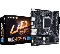 Gigabyte H610M S2H V2 Motherboard - Supports Intel Core 14th CPUs, 4+1+1 Hybrid Phases Digital VRM, up to 5600MHz DDR5, 1xPCIe 3.0 M.2, GbE LAN, USB 3.2 Gen 1