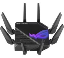 Asus ROG Rapture GT-AXE16000 wireless router 10 Gigabit Ethernet Tri-band (2.4 GHz / 5 GHz / 6 GHz) Black