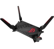 Asus Dual-band Gaming Router | GT-AX6000 ROG Rapture | 802.11ax | 6000 (1148+4804)  Mbit/s | Mbit/s | Ethernet LAN (RJ-45) ports 5 | Mesh Support Yes | MU-MiMO Yes | No mobile broadband | Antenna type  External antenna x 4 | 36 month(s) 90IG0780-MU9B00