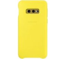 Samsung Galaxy S10e Leather Cover EF-VG970LYEGWW Yellow