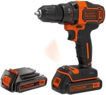 Black&Decker Wiertarko-wkrętarka Black&Decker BDCDD186KB 18 V 2 x akumulator 1.5 Ah BDCDD186KB-QW