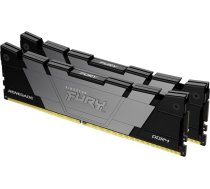 Kingston Technology FURY 32GB 3600MT/s DDR4 CL16 DIMM (Kit of 2) 1Gx8 Renegade Black KF436C16RB12K2/32