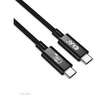 Club 3D Kabel USB Club 3D USB-C - USB-C 1 m Czarny (CAC-1576)