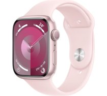 Apple Watch Series 9 GPS 45mm Pink Aluminium Case with Light Pink Sport Band - M/L MR9H3ET/A
