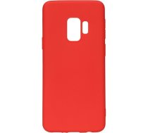 Evelatus Samsung Galaxy S9 Plus Premium Soft Touch Silicone Case Red 003357