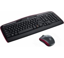 Logitech Klaviatūra un Bezvadu Pele Logitech MK330 Melns ART#473820