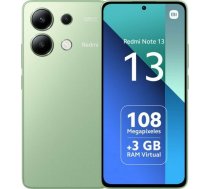 Xiaomi Viedtālruņi Xiaomi Redmi Note 13 6,67" Snapdragon 6 GB RAM 128 GB Zaļš ART#465490