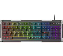 Genesis RHOD 400 RGB keyboard Gaming USB QWERTY US International Black NKG-0993