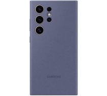 Samsung - Galaxy S24 Ultra Silicone Cover Violet EF-PS928TVEGWW