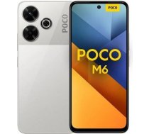 Xiaomi Viedtālruņi Xiaomi Poco M6 Octa Core 6 GB RAM 128 GB Sudrabains 6,79" ART#465671