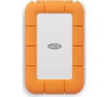 Lacie Dysk zewnętrzny SSD LaCie Rugged Mini 1TB Srebrno-pomarańczowy (STMF1000400)