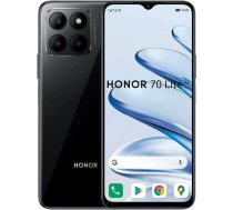 Honor Viedtālruņi Honor 70 Lite 5G 6,5" Octa Core Qualcomm Snapdragon 480+ 4 GB RAM 128 GB Melns ART#493722