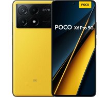 Xiaomi Viedtālruņi Xiaomi Poco X6 Pro 5G 8GB/256GB 6,67" MediaTek Dimensity 8300-Ultra 8 GB RAM 256 GB Dzeltens