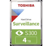 Toshiba Dysk serwerowy Toshiba S300 Surveillance 4TB 3.5'' SATA III (6 Gb/s)  (HDWT840UZSVA)