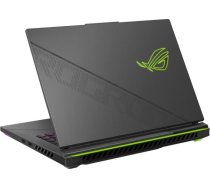 Asus Notebook|ASUS|ROG Strix|G16|G614JVR-N4018W|CPU  Core i9|i9-14900HX|2200 MHz|16"|2560x1600|RAM 16GB|DDR5|5600 MHz|SSD 1TB|GeForce RTX 4060|8GB|ENG|Windows 11 Home|Grey|2.5 kg|90NR0II5-M000M0