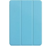 Ilike Galaxy Tab A8 10.1 T510 / T515 Tri-Fold Eco-Leather Stand Case Sky Blue ILK-TRC-S2-SB