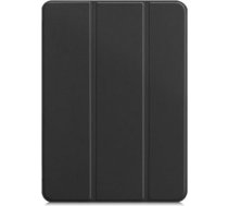 Ilike Galaxy Tab A8 10.1 T510 / T515 Tri-Fold Eco-Leather Stand Case Black ILK-TRC-S3-BK