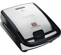Tefal | SW854D | Sandwich Maker | 700 W | Number of plates 4 | Number of pastry 2 | Diameter  cm | Black/Stainless steel SW854D16