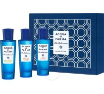 Acqua Di Parma Set Acqua di Parma: Blu Mediterraneo Bergamotto di Calabria, Eau De Toilette, Unisex, 30 ml + Blu Mediterraneo Arancia di Capri, Eau De Toilette, For Men, 30 ml + Blu Mediterraneo - Fico di Amalfi, Eau De Toilette, Unisex, 30 ml Unisex ART#436094