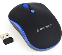 Gembird MOUSE USB OPTICAL WRL BLACK/BLUE MUSW-4B-03-B GEMBIRD