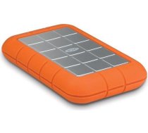 Lacie Dysk zewnętrzny HDD LaCie Rugged Mini 2TB Srebrno-pomarańczowy (9000298)