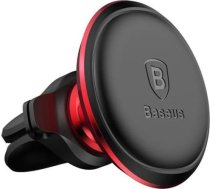 Baseus Car Mount Magnetic Car Air vent Phone Holder, Red/ Black (SUGX020009)