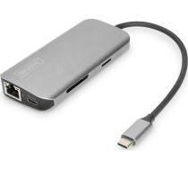 Digitus Stacja/replikator Digitus DA-7088 USB-C DA-70884