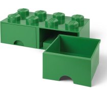 Lego Room Copenhagen Brick Drawer 8 pojemnik zielony (RC40061734)